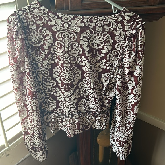 Long sleeve anthropology blouse - Picture 7 of 7